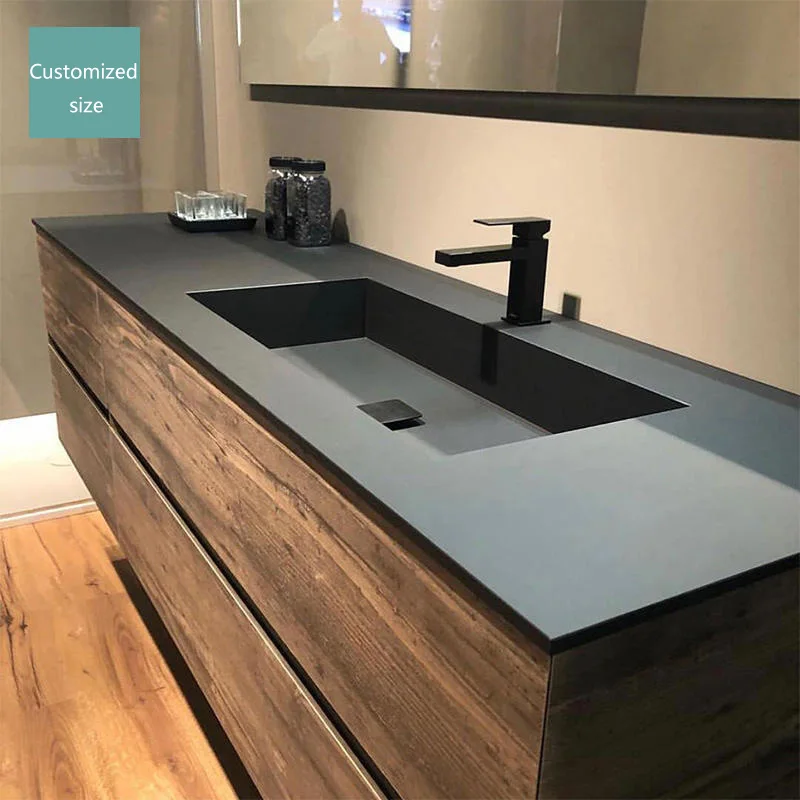 ตู้ห้องน้ำติดผนังหินอ่อนพร้อมกระจก LED รุ่นใหม่ ปี 2024 ตู้อัจฉริยะ สีขาวนม 1