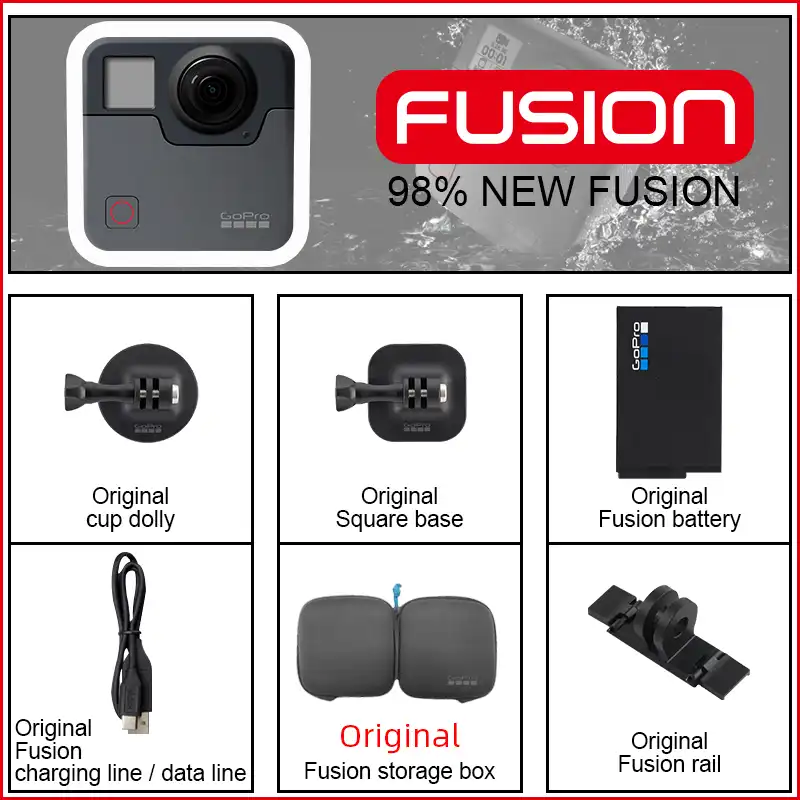 GoPro - 【値下げ中】Gopro fusion 360度カメラ 4kビデオ GoPro Fusion Review: GoPro Unleashes the Potential of 360 Video