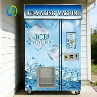 Machine à glace personnalisée, fabrication et vente automatiques de glace, machine intégrée pour supermarché, ferme et centre communautaire 3