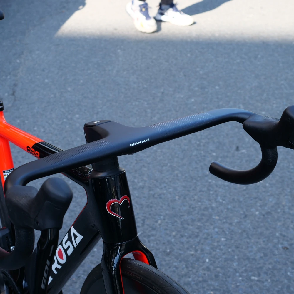 Rpantahi-統合ロードバイクハンドルバー,カーボンファイバー