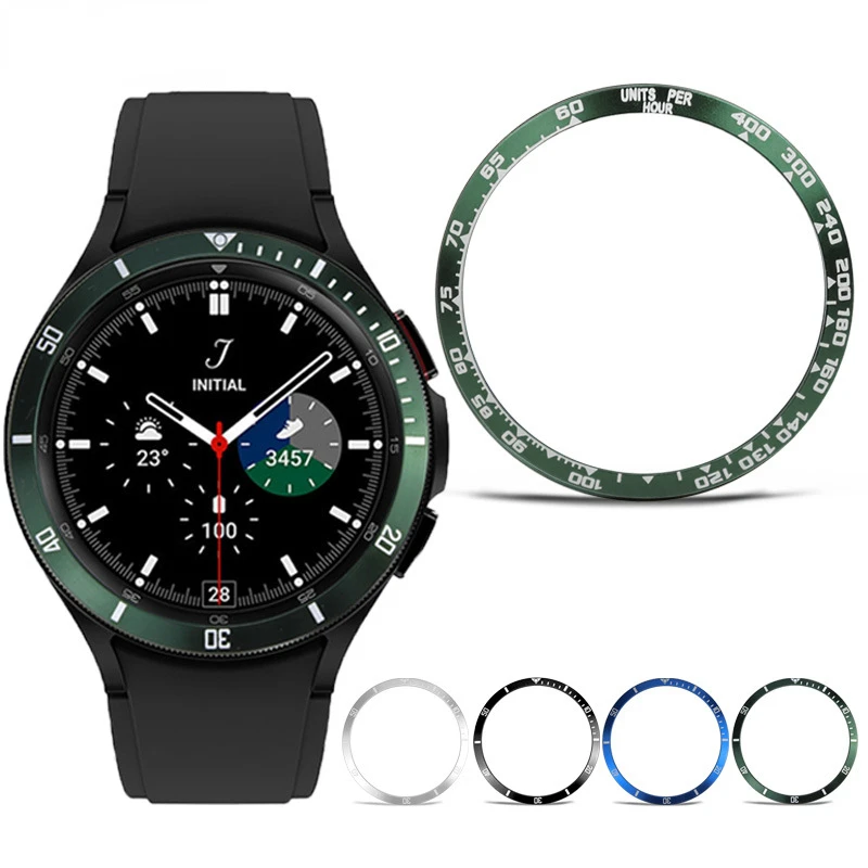 

Metal Rings for Samsung Galaxy Watch 4 5 6 40mm 44mm Stainless Steel Bezel Case for Galaxy Watch 4 Classic 46mm 42mm Bumper Ring