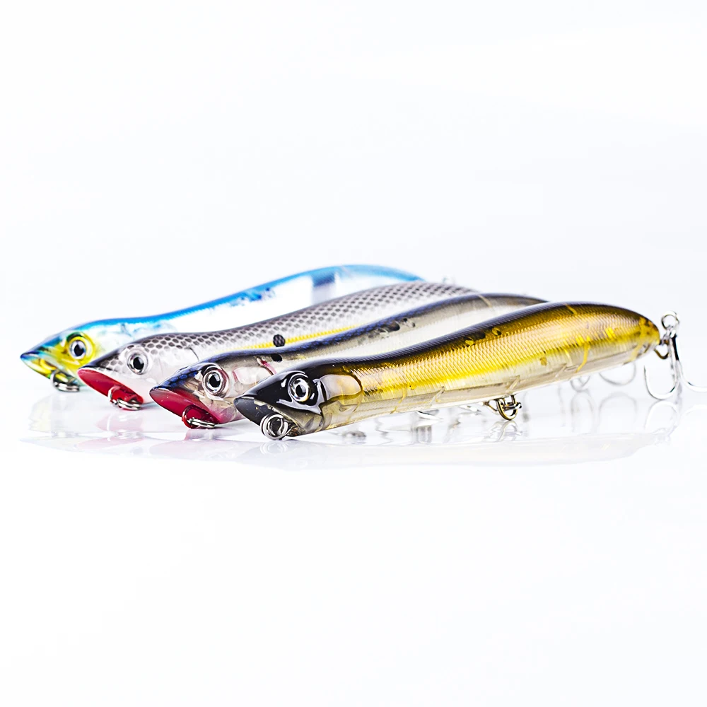 Magnisher Topwater Snakehead Popper Köder 12 cm 17,5 g harte künstliche Angelköder Walk the Dog Surface Bleistiftköder Wobble – Detail 11
