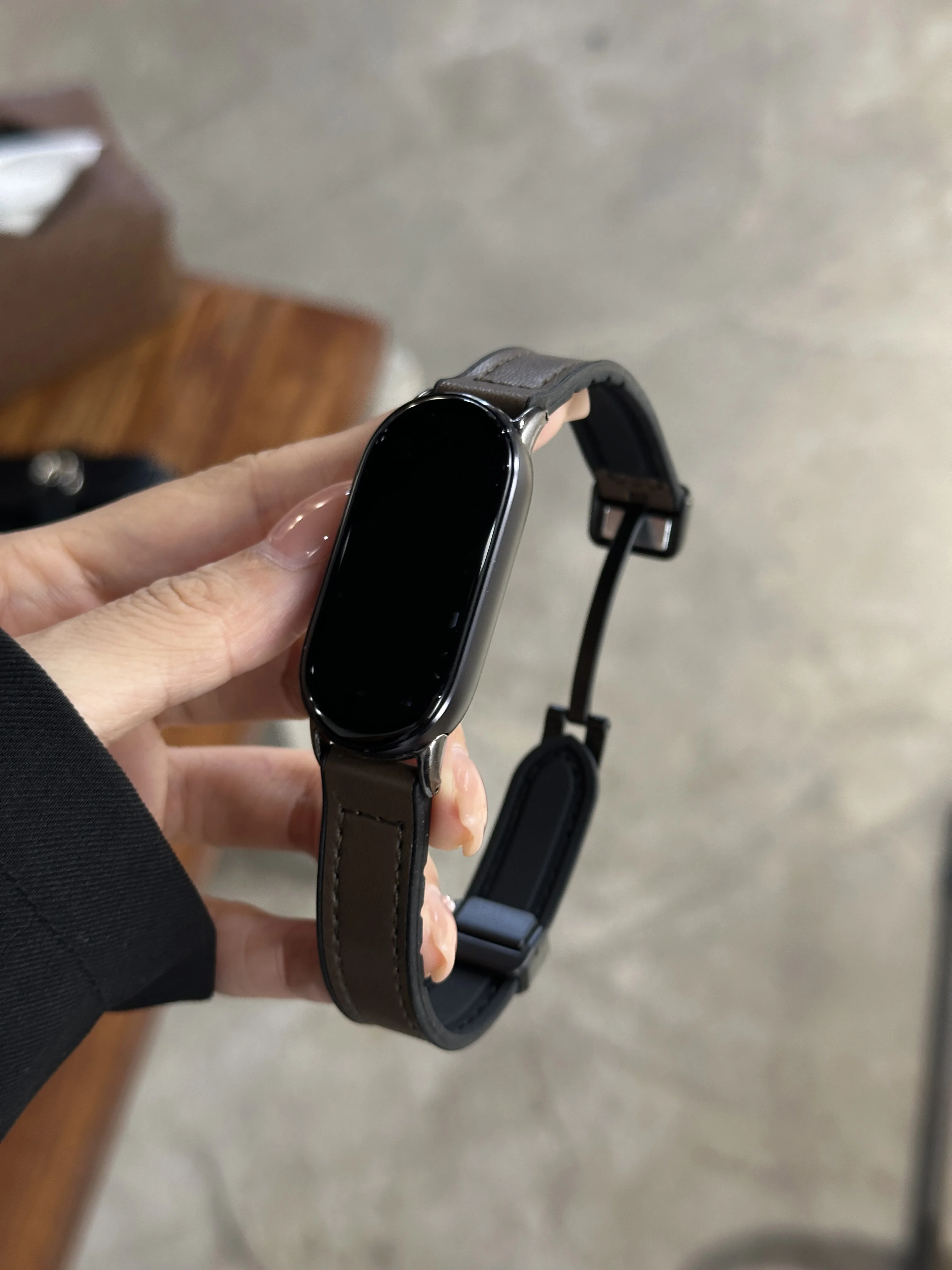 Magnetic Leather Strap Wristband Accessory Bracelet