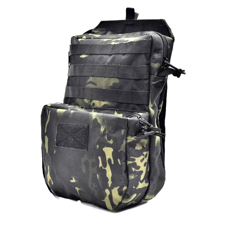 Tactical Plate Carrier Backpack Airsoft Combat EDC Hydration Pouch Water Bladder Hunting Vest Hydration Bag Gear 4