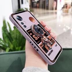 Voyage Astronaut Galaxy - Themed Phone Case for Xiaomi 15T (Light Purple 2)