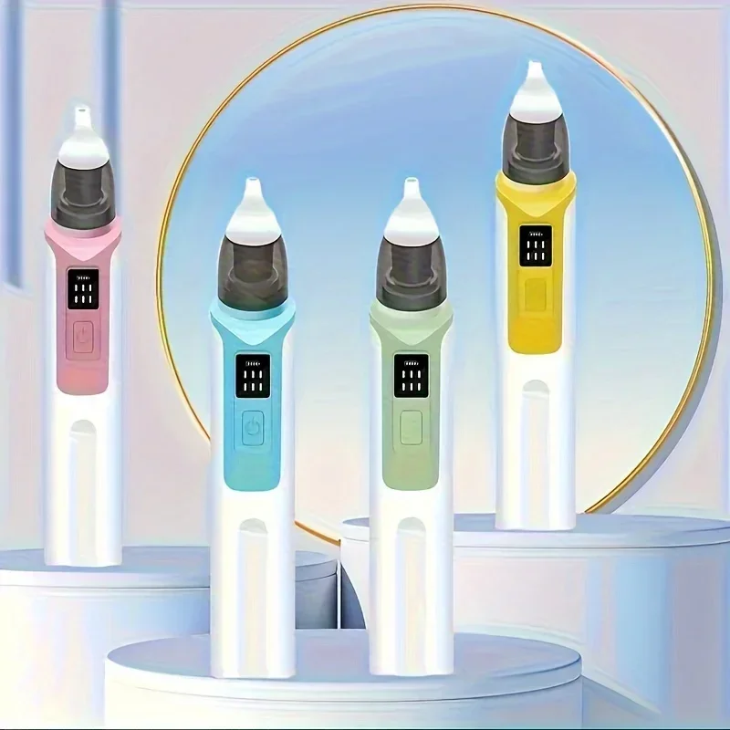 1pc Baby Electric Nasal Aspirator Newborn Baby Nasal Aspirator Children's Obstruction Cleaner Household.