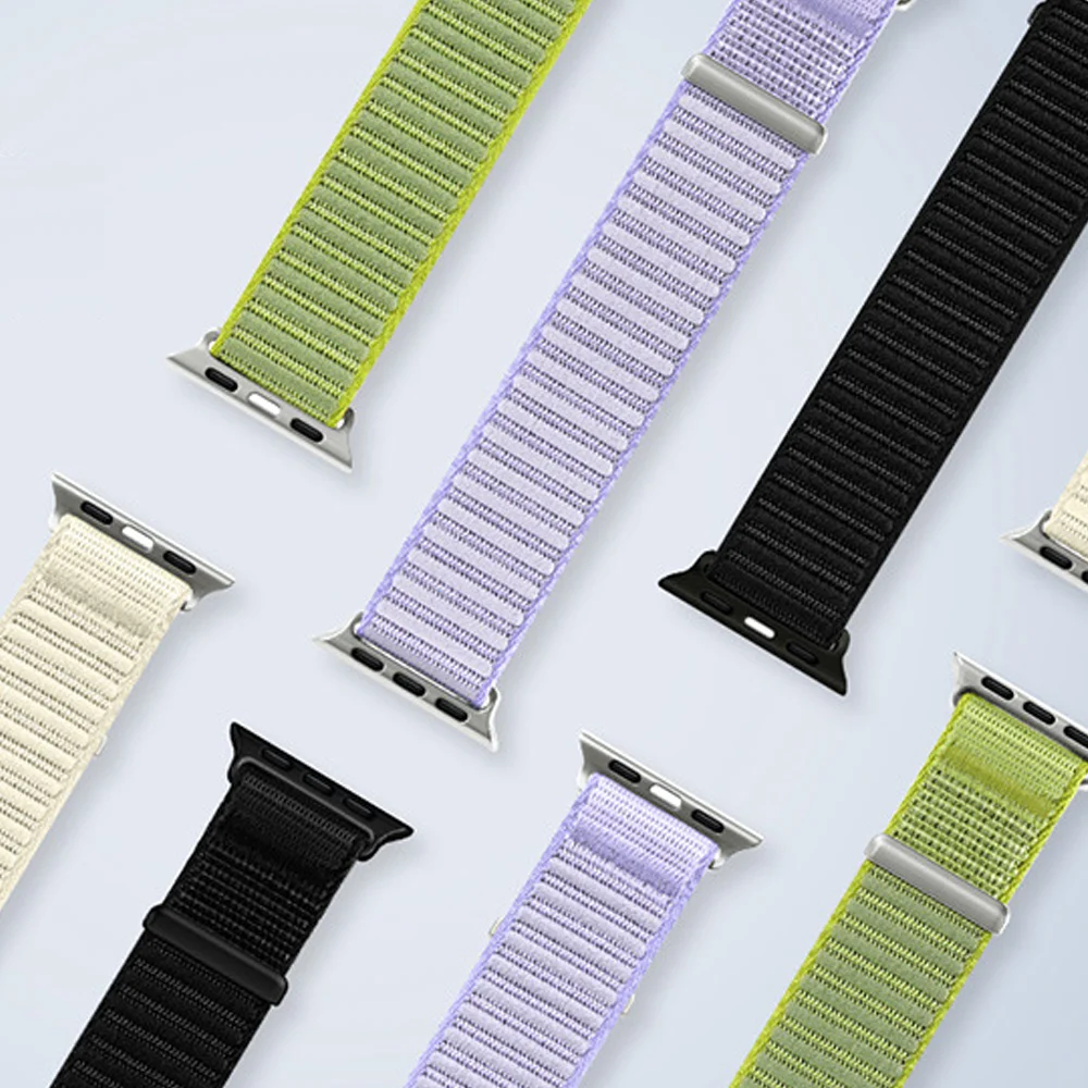 Premium Nylon Loop Strap for Smartwatch – Breathable & Comfortable Band Replacement