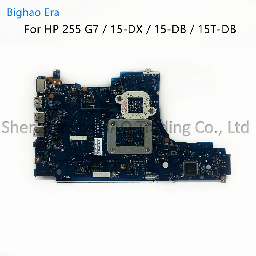 para hp 15t-db 15-db 15-dx Motherboard Laptop com Processador Amd r3 R53500 r7 Cpu Ddr4 Fpp55 La-g07jp Sps:l92836001 L46515601 L46515-001 - Imagem 2