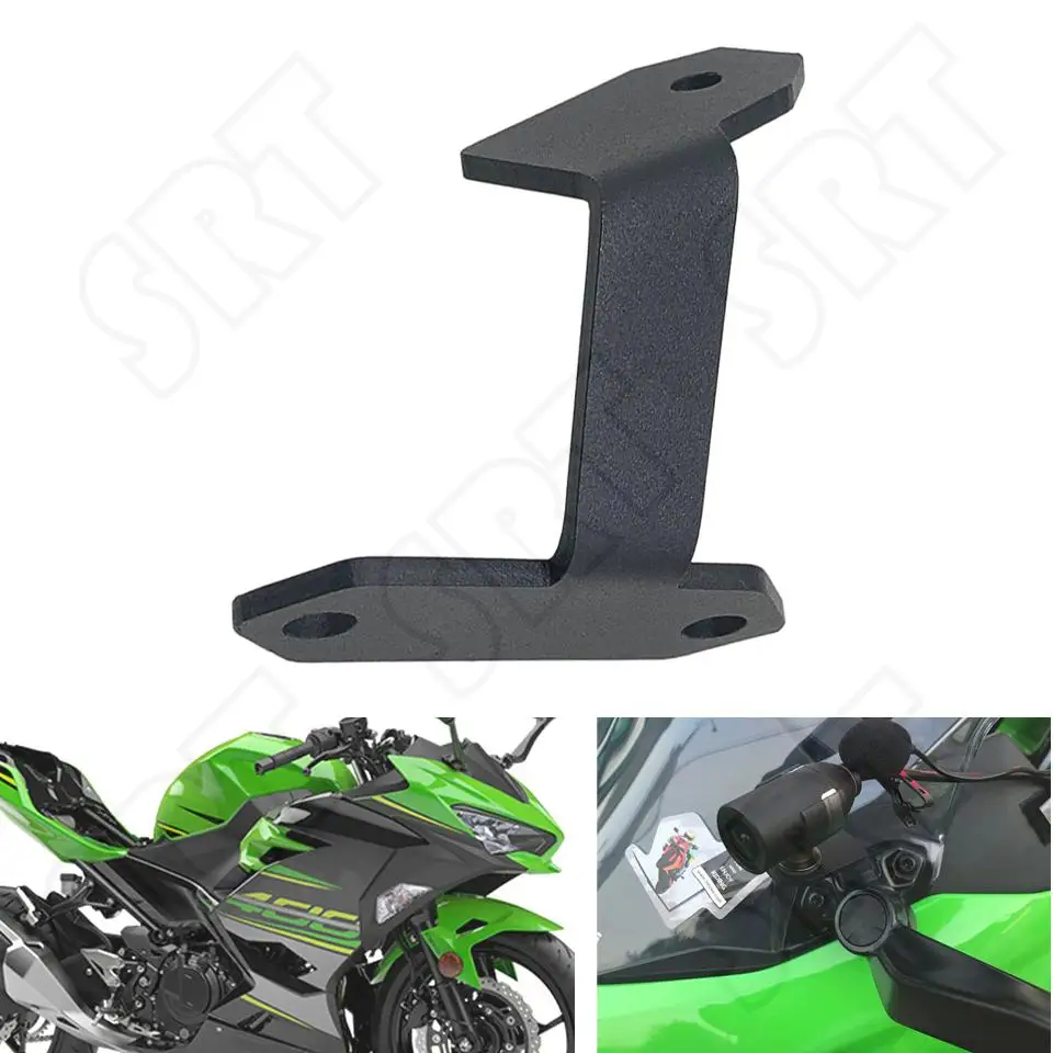 

For Kawasaki Ninja 400 NINJA4000 ABS 2018 2019 2020 2021 2022 Motorcycle Left Side Spotlight Bracket DVR Data Recorder Bracket