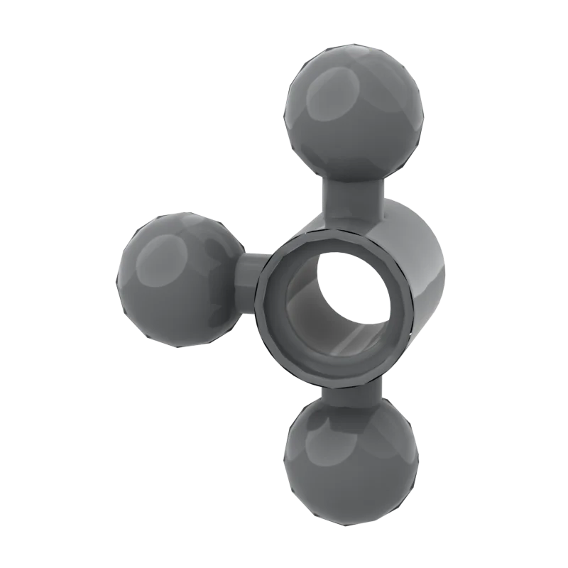 15460 Braccio Dello Sterzo Con 3 Tow Ball Brick Toy Per Blocchi Tecnici Moc Accessori Compatibili Combinazione Meccanica