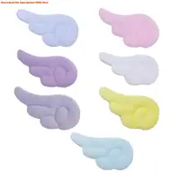 10PCS Sweet Color Wing Appliques for DIY Hat Clothes Sewing Patches Handmade Headwear Hair Clips Accessories