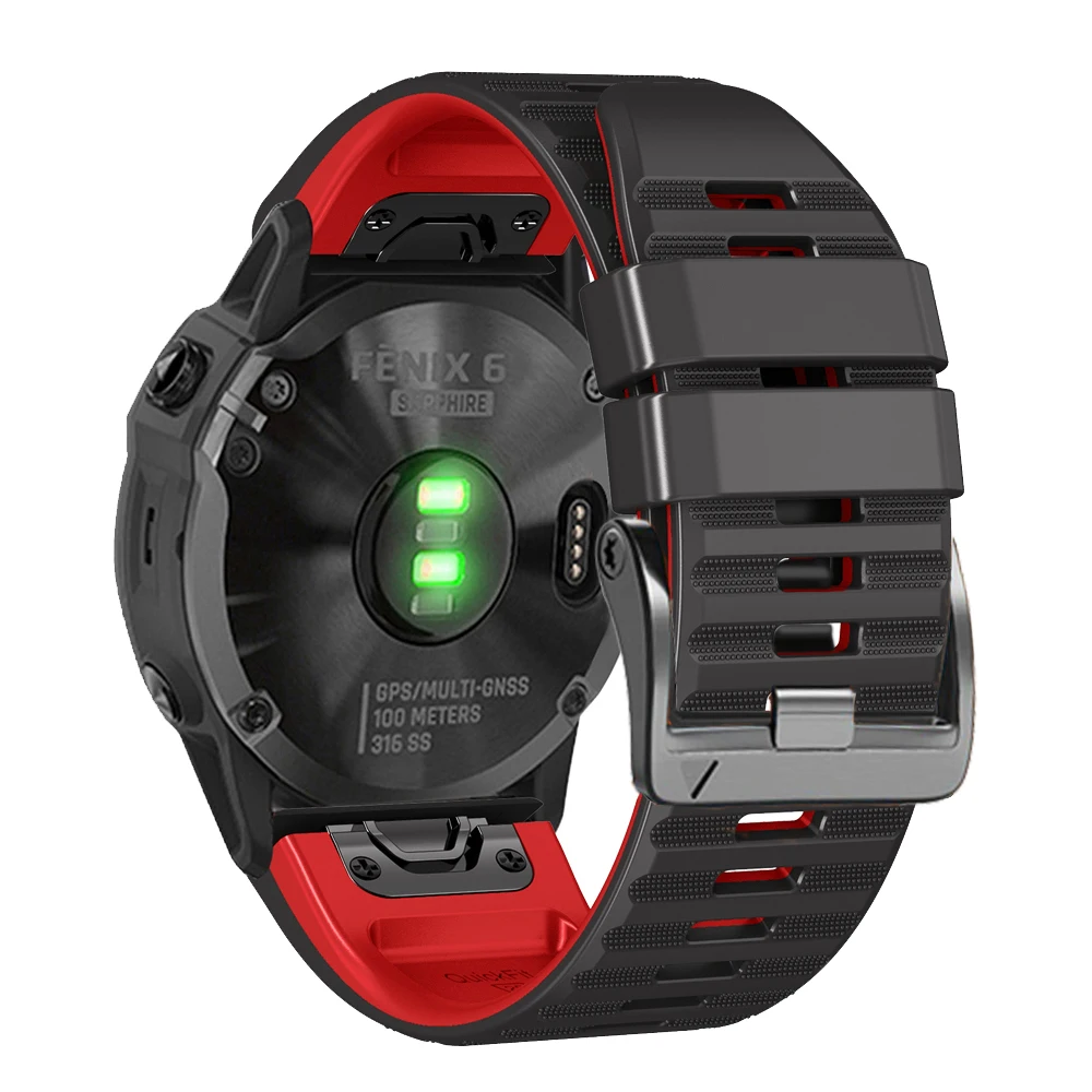 QuickFit Silicone Watchband Bracelet - Premium Strap for Garmin Fenix & Enduro Series