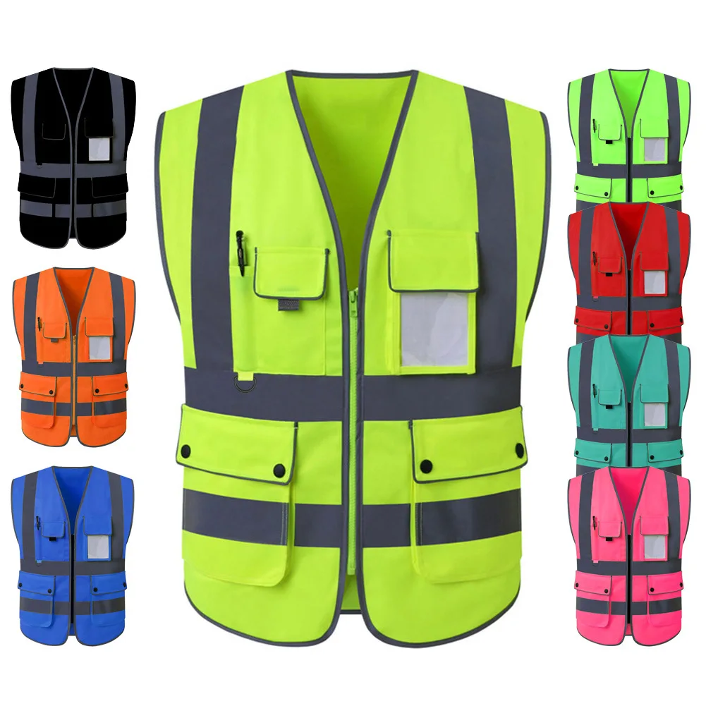 Reflective Safety Vest High Visibility Night Riding Running Outdoor Sports Accessories