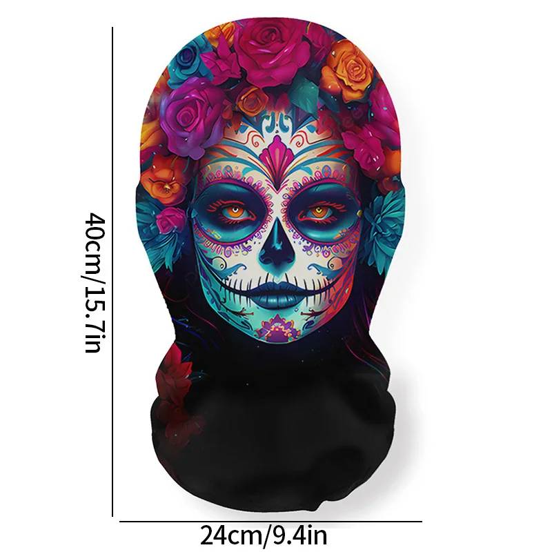 Realistic 3D Face Mask - Cosplay Prop & Full Face Headwear