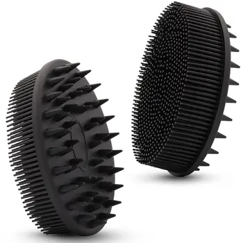 Spazzola da bagno in silicone Massaggio detergente Scrub per tutto il corpo Spazzola da bagno Shampoo in silicone per bambini