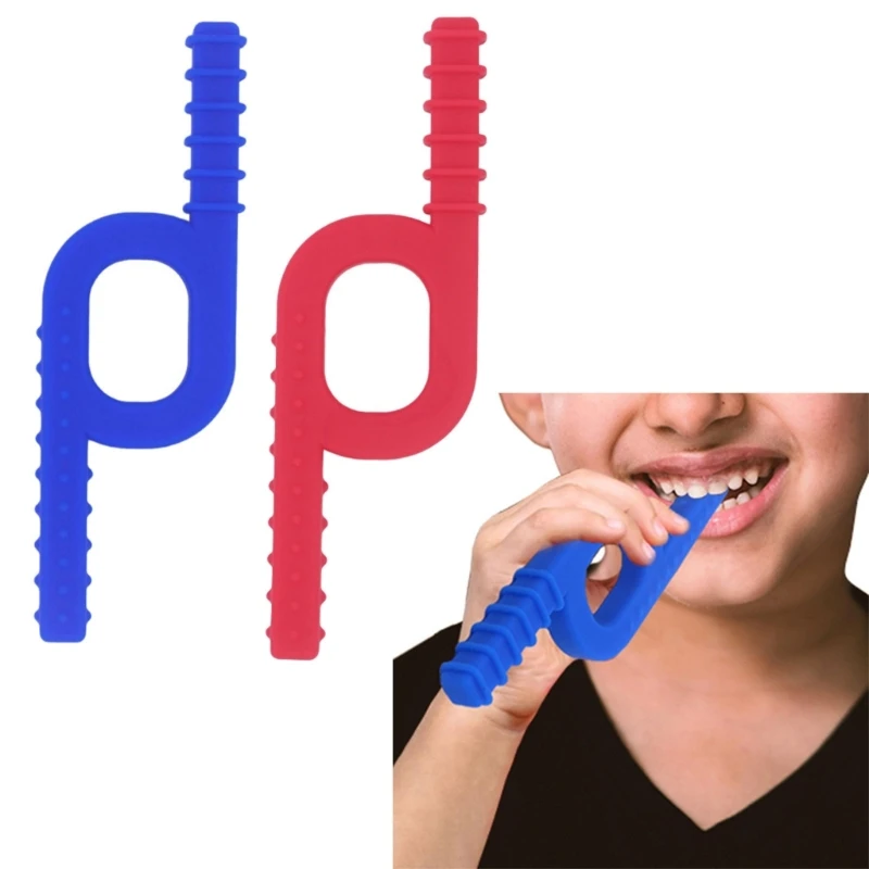 Sensory Chew Toy for Autistic Children Motuth Motor Chewy Tool for Kids with Teething ADHD Autisms Bitings Needs Teether teething toys baby teething toys sensory chew necklaces
