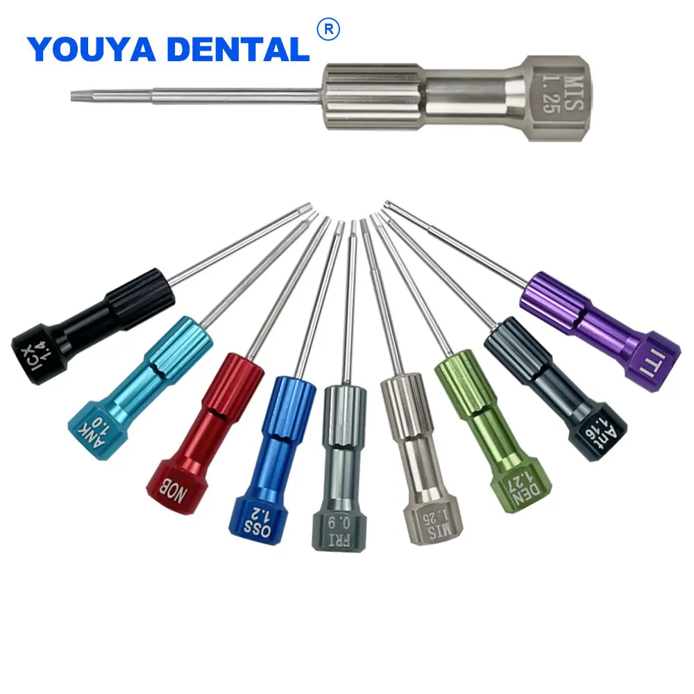 

Стоматологическая лабораторная отвертка, набор микроотверток, работающая на имплантатах, стоматологическое оборудование опционно