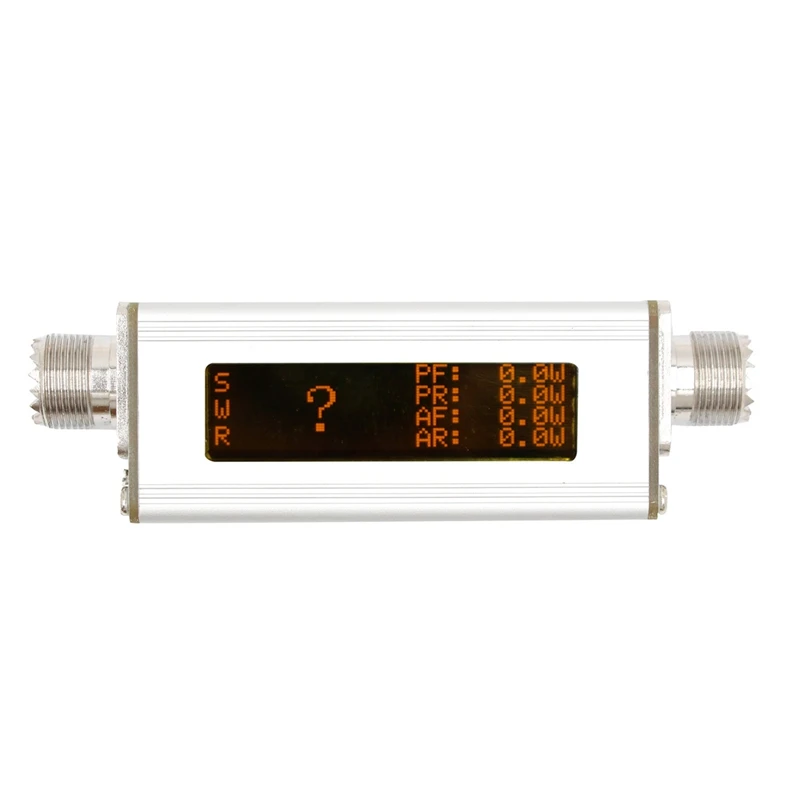 HF 단파 스탠딩 웨이브 계량기 SWR 전원 계량기, OLED + 배터리, 단파 스탠딩 계량기 금속