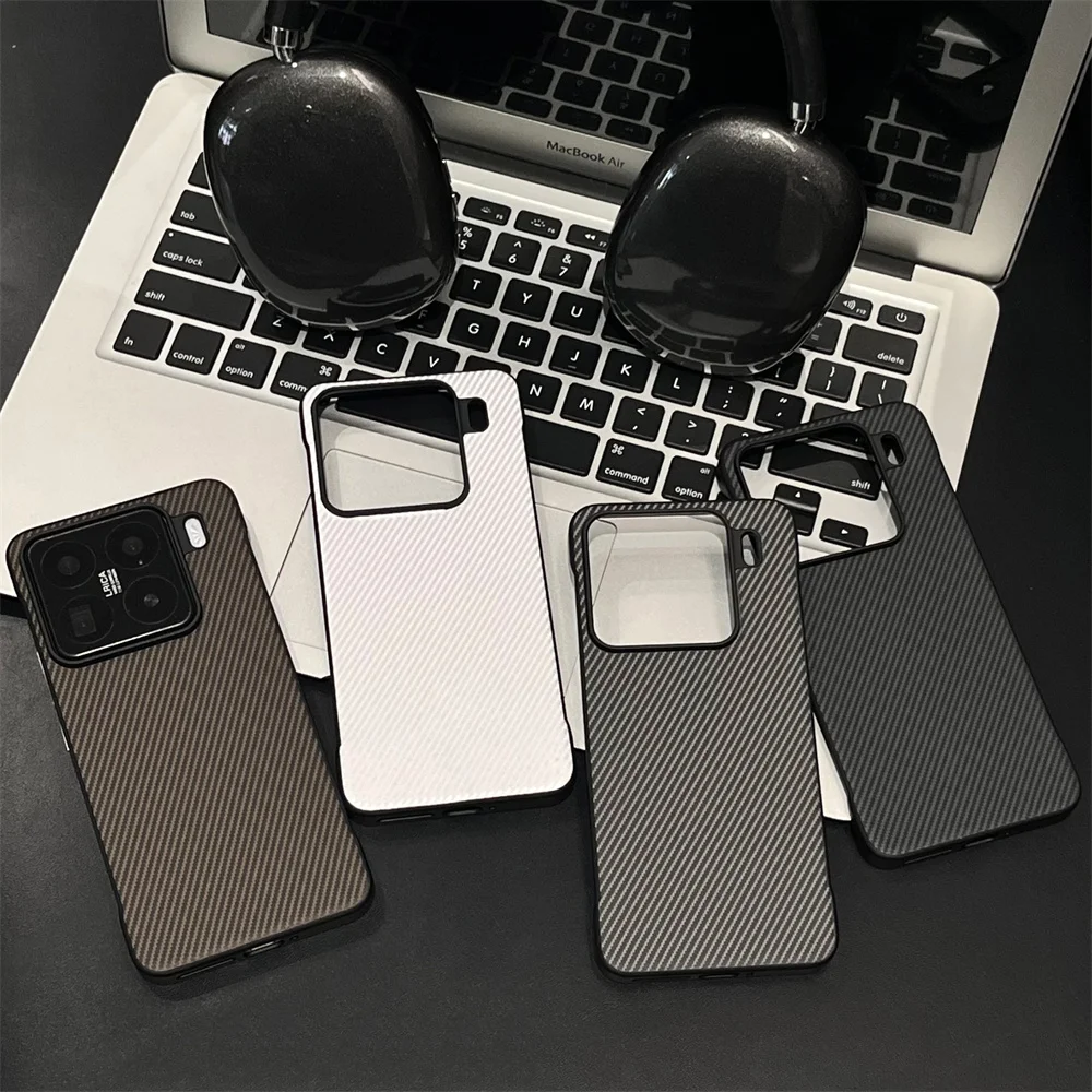 Frameless Carbon Fibre Matte Shockproof Slim Hard Case Bumper Cover