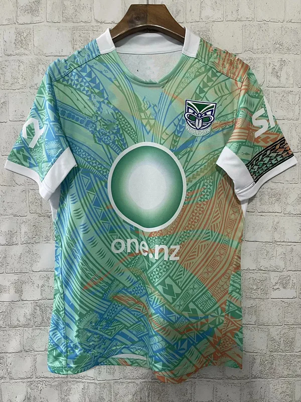 Warriors 2025 Dear Warrior Rugby Jersey 2025 NEW ZEALAND WARRIORS MEN'S TRAINING TEE SHIRT SINGLET SHORTS Size:S-5XL view 3