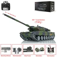 Toucan Controlled Toys 1/16 Heng Long 7.0 Leopard2A6 RC Tank 3889 Barrel Recoil Metal Tracks W/ Rubbers RTR  Car TH17593-SMT8 1