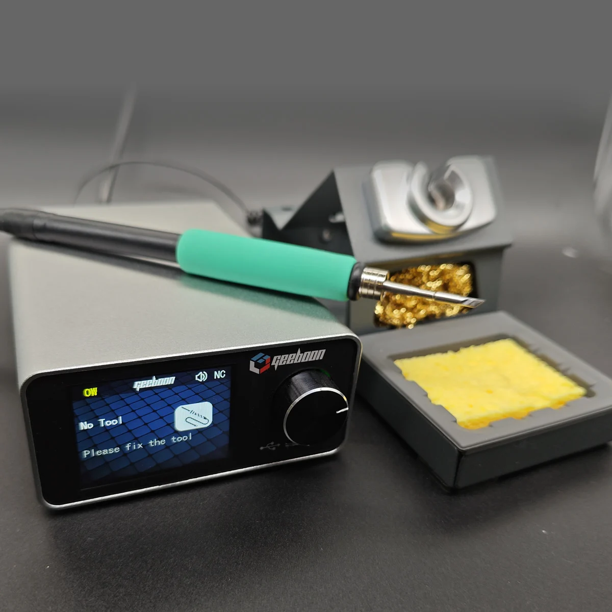 GEEBOON 220W TC22 soldering station compatible with 115/210/245/T12