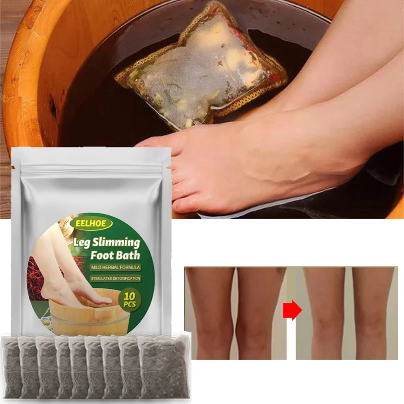 Ginger Foot Bath Bag Wormwood Powder Foot Leg Slimming Feet Bath Drive