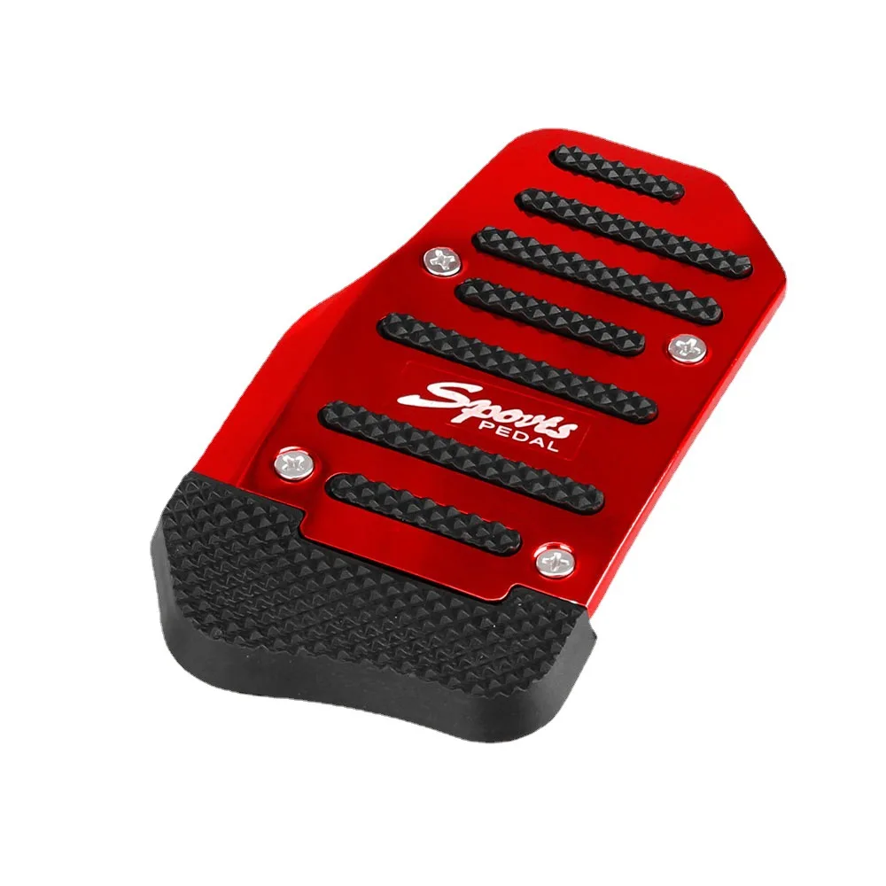 Car Accessories Car Pedals Pedal Cover Universal Aluminum Automatic Transmission Brake Fuel Gas Foot Pad Set Kit Non-Slip Tools