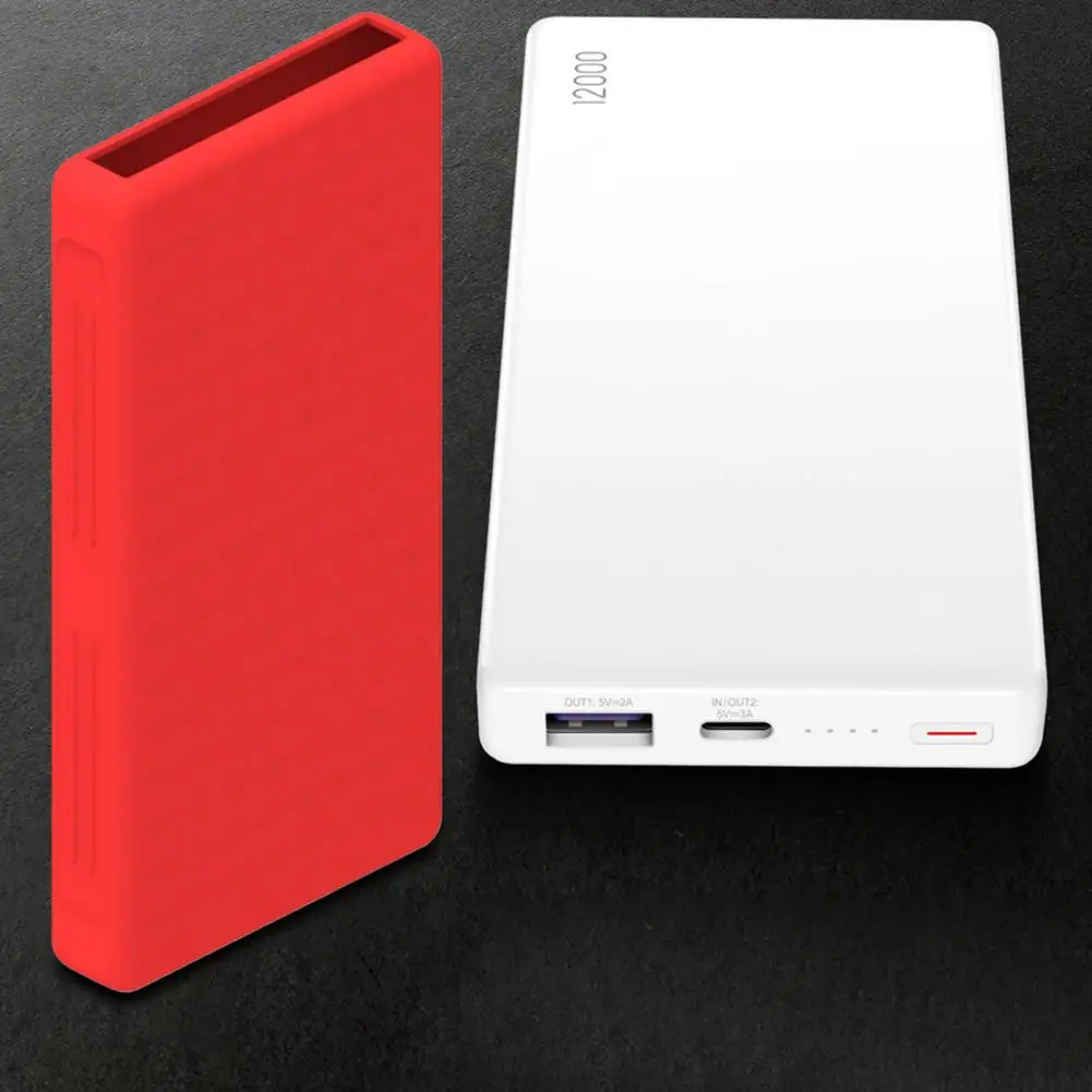 Silicone Protective Case Cover Dirt-resistant Design 12000mAh Mobile Power CP12S For Huawei Glory Power Bank