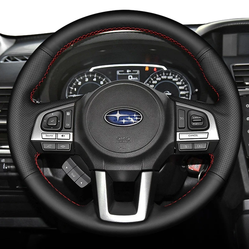Coprivolante Personalizzato Per Auto In Vera Pelle 100% Adatto Per Subaru Legacy 2016 Outback 2015 2016 Xv 2016 Forester 2016