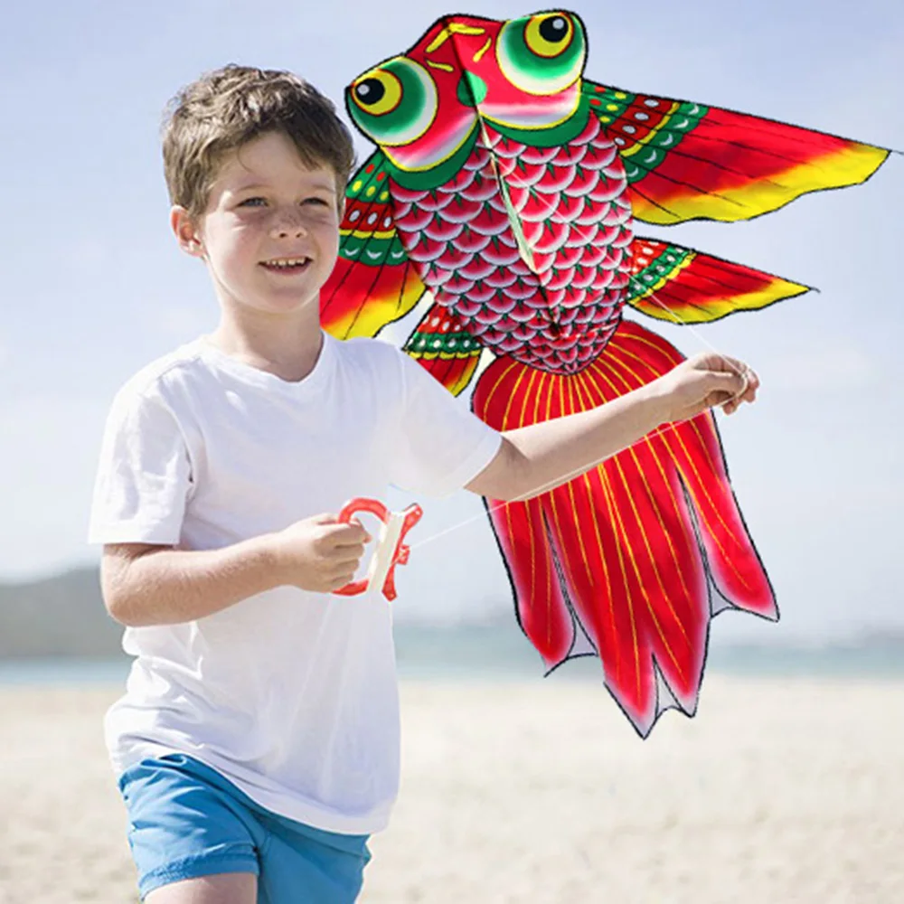

Strong 63Inch Goldfish Kite Huge Beginner Kites For Kids And Adults Come With String And Handle Good Flying