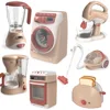 Kids Kitchen Toy Set Mini Simulation Household Appliances Toys for Children Pretend Play House Interactive Toys for Girls Boys 1