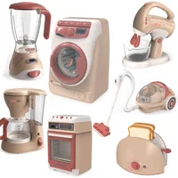 Kids Kitchen Toy Set Mini Simulation Household Appliances Toys for Children Pretend Play House Interactive Toys for Girls Boys 1