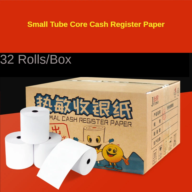 

JETLAND 32 Rolls Thermal Receipt Paper 80x80 Cash Register Till Roll 80mm Caja Registradora Negocio