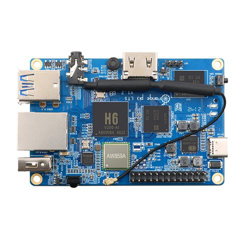 1 Pc Allwinner H6 Chip 2GB+8GB Embedded Development Motherboard Support