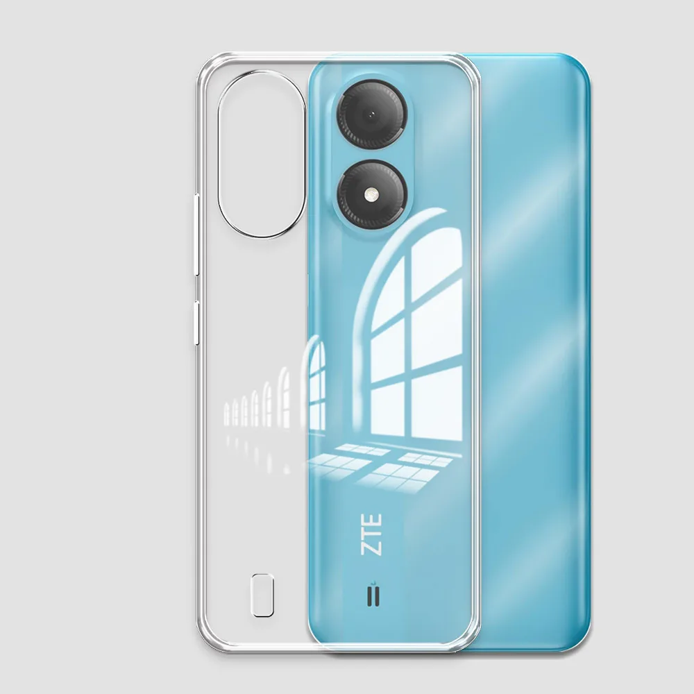 For ZTE Blade A33S Case Silicone Soft Clear Shockproof Cover Funda For ZTE Blade A33S A 33S Protect Phone Case or ZTE A33S Coque 6
