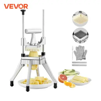 VEVOR Commercial Vegetable Fruit Chopper Heavy Duty Food Dicer Kattex Cutter Onion Slicer for Tomato Peppers Potato Mushroom 1