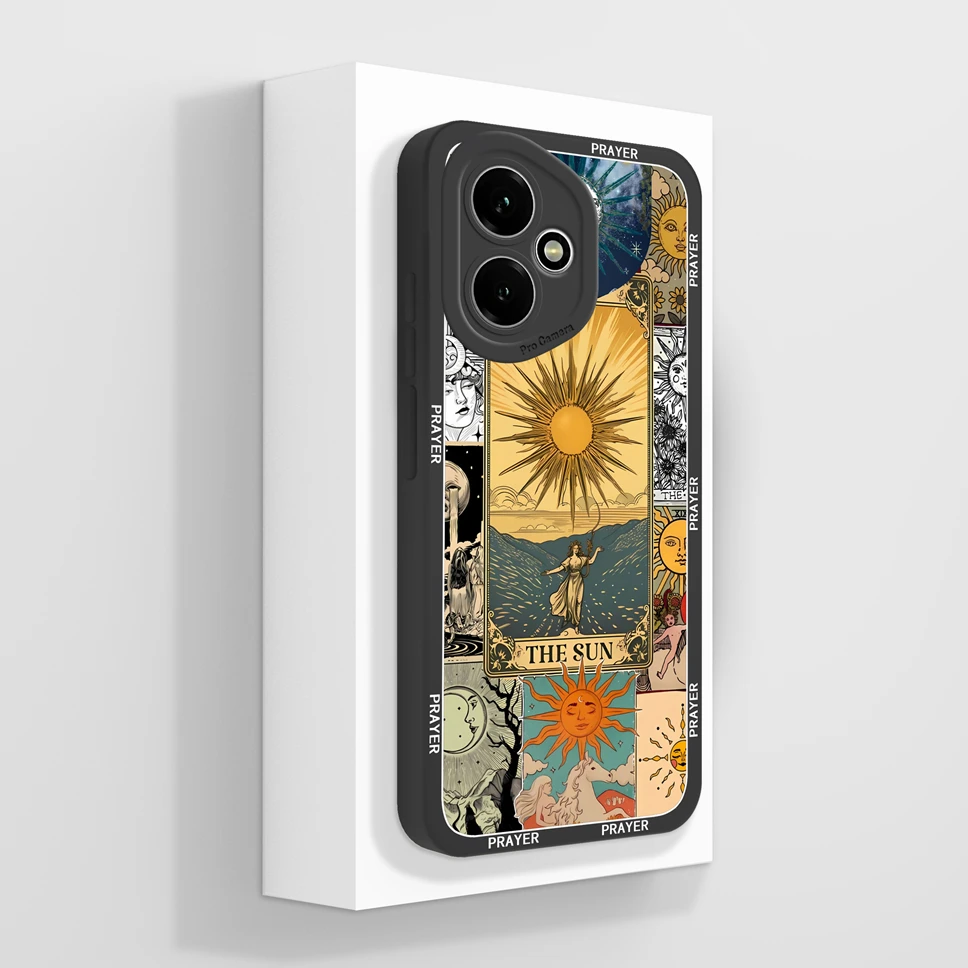 Cute Cat Pattern Soft Phone Case - High-Quality Shockproof Back Cover