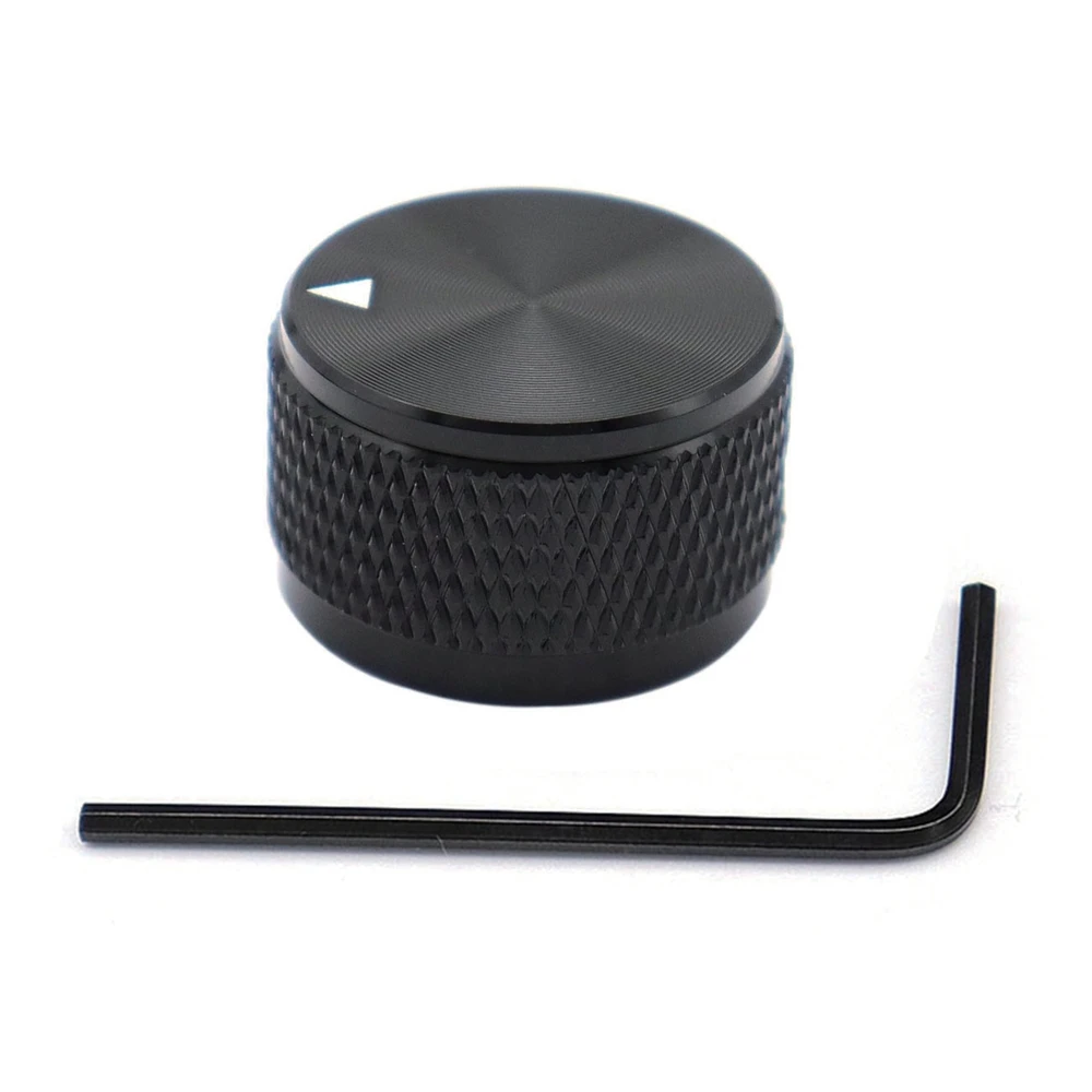 Manopole Per Basso Set Di 4 Manopole Per Chitarra/basso In Alluminio Vasa - Diametro 25mm, Albero 1/4, Stile Vintage/metallo Manopole Kaish Per