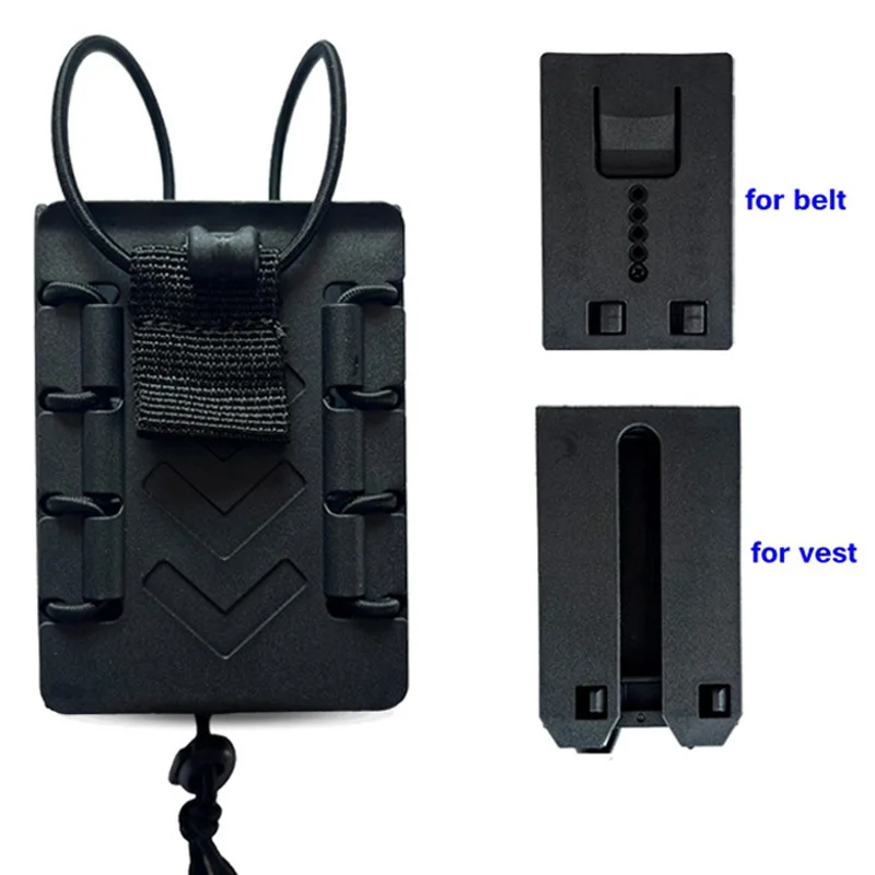 HYS Support Pour Talkie-walkie Avec Système MOLLE Pour Ceintures, Sacs