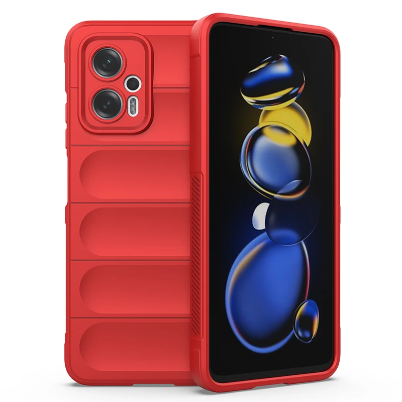 Shockproof Silicone Back Cover - Durable Protective Phone Case