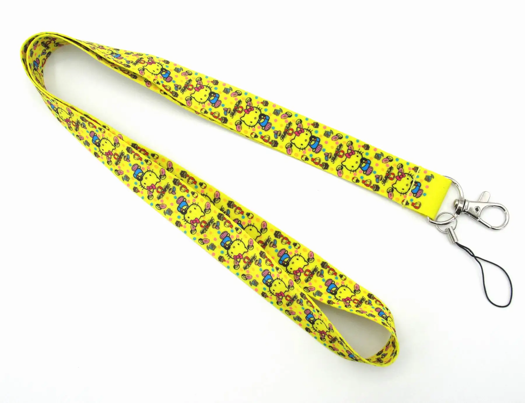 Miniso 漫画ハローキティキーストラップ ID バッジホルダー動物電話