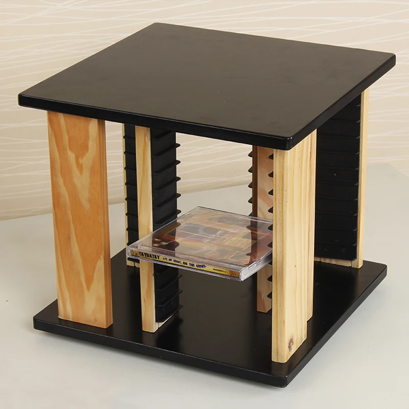 Storage Cd Organizer Rack Luxury Portable Shelf Organizer Capacity Display CD Rack Large Almacenamiento Cd Music Furnitures