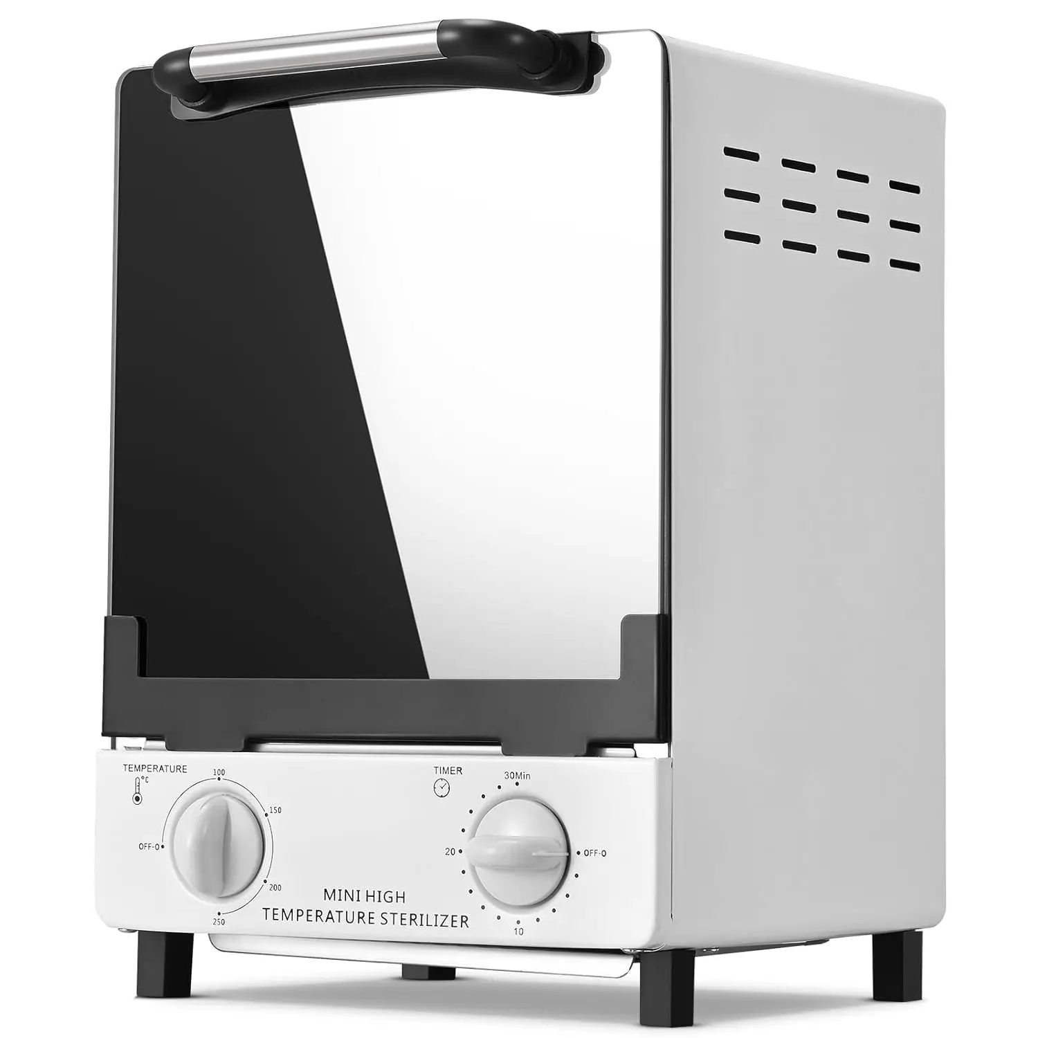 High Temperature Sterilizer 12L Large Capacity Dry Heat Sterilizer With Temperature Control And Timer For Hair Beauty Salon