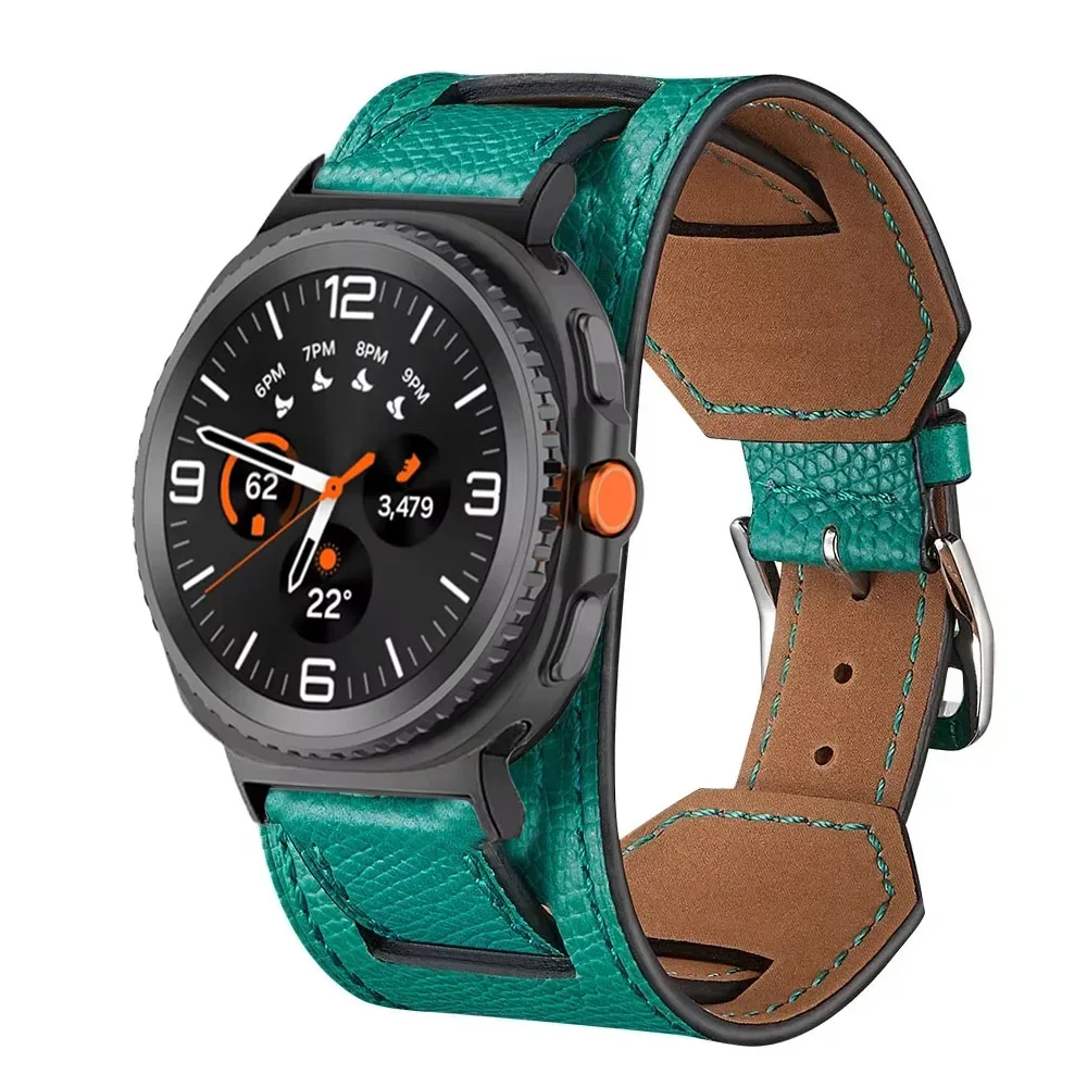 Premium Leather Band - Comfortable Bracelet for Smartwatches