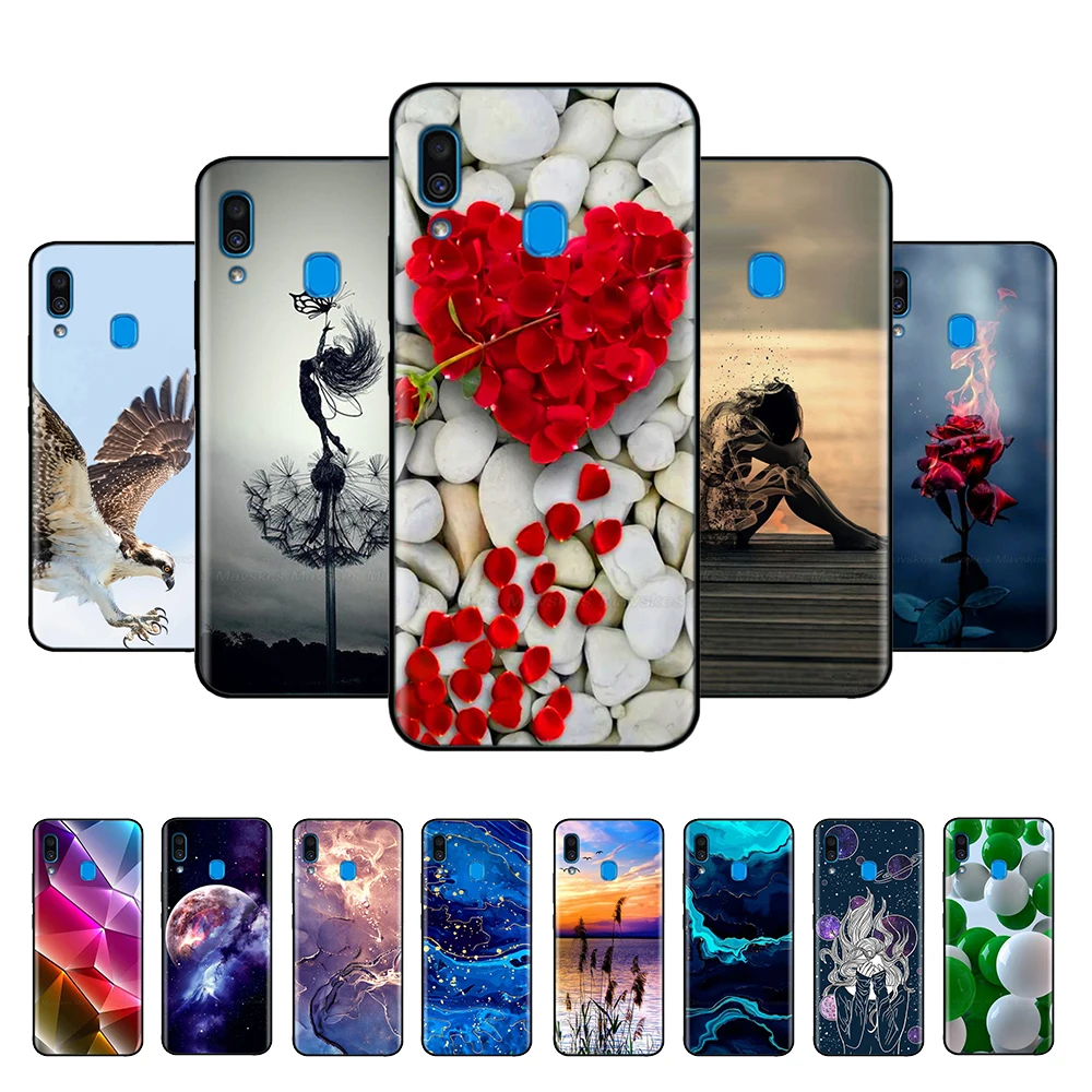 Custodia A40 Per Samsung Galaxy A40 Custodia Custodia In Silicone Per Samsung A40 A 40 Custodia Sm-A405F Cover Coque Tpu Fundas Etui Para Capa