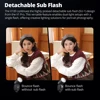 New Godox V100 Round Head Camera Flash Wireless Transmission Speedlite Flash for Canon Nikon Sony Fuji Olympus 6