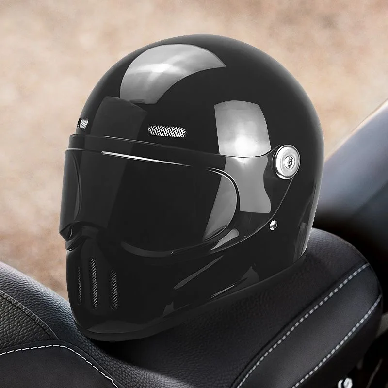 Genuine Carbon Fiber Motorcycle Helmet - Image 7