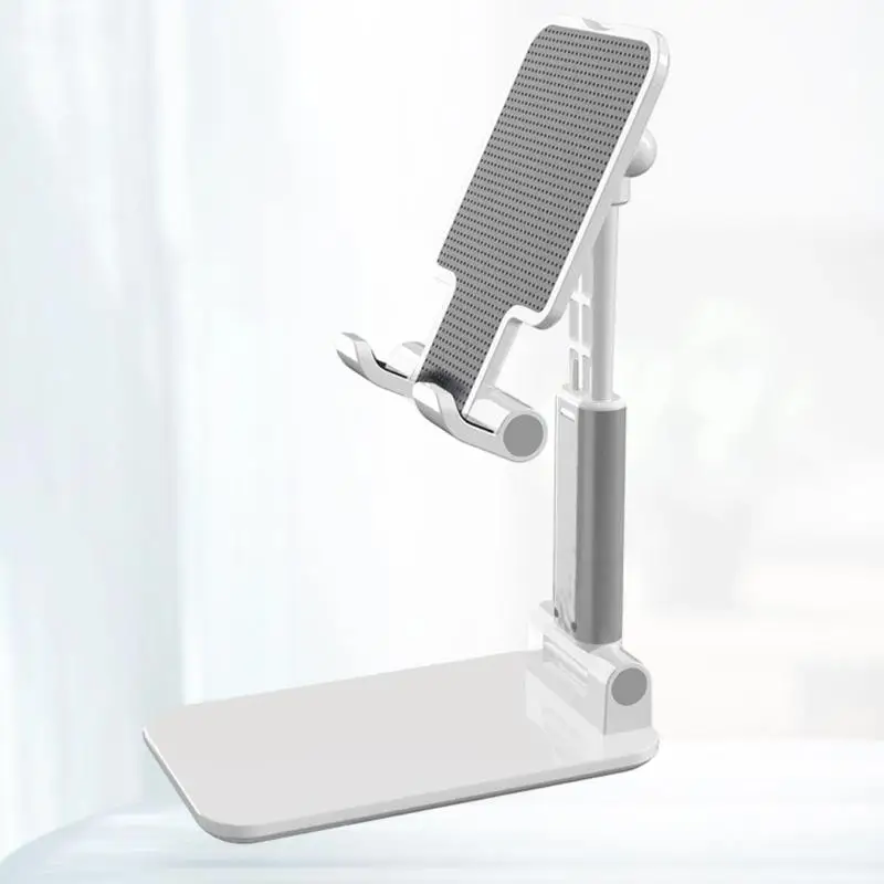 Mobile Phone Holder With Adjustable Folding And Lifting Desktop Support Seat Universal Drama Tracker Live Streaming Lazy Person