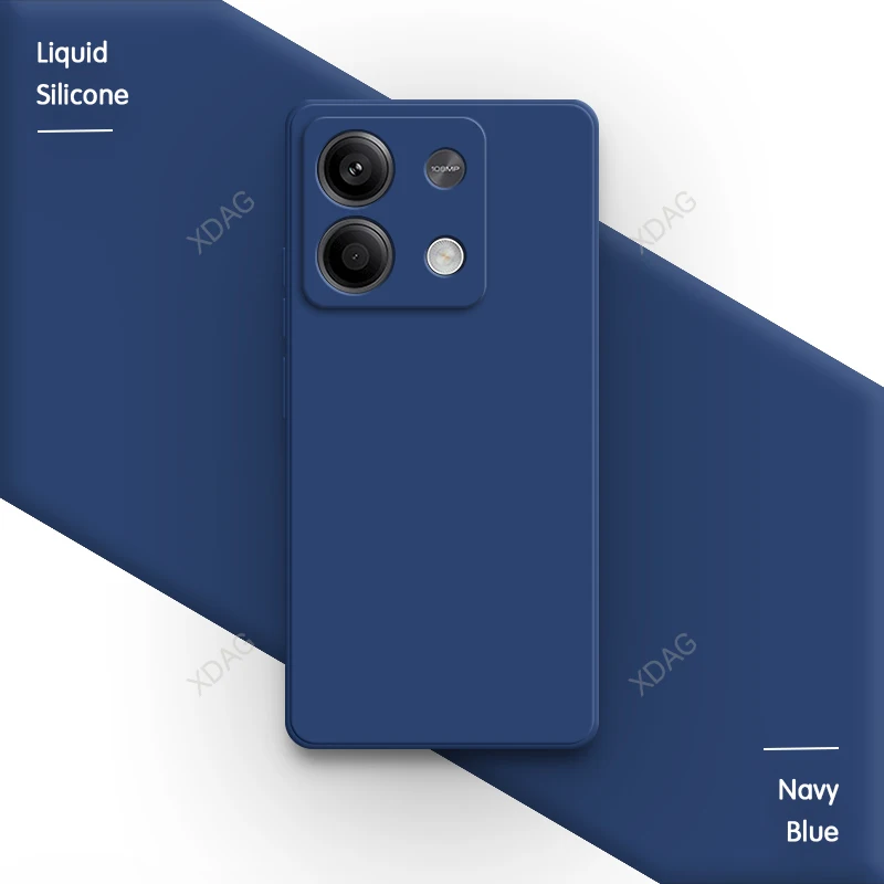 Funda Xiaomi Redmi Note 13 Pro - Square Liquid Premium - Azul